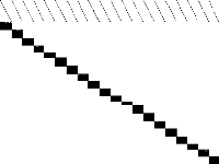 d20200 decomposed, zeros are white