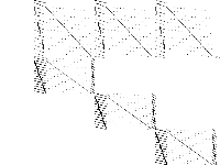 pigeon-13 decomposed, zeros are white