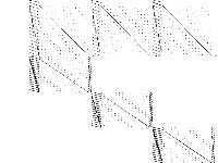 pigeon-16 decomposed, zeros are white