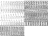 reblock420 decomposed, zeros are white