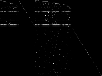 22433 decomposed, zeros are black