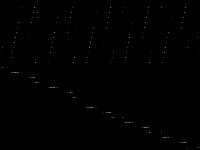 gt2 decomposed, zeros are black