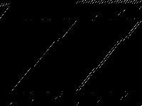 haprp decomposed, zeros are black