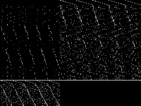 mine-166-5 decomposed, zeros are black