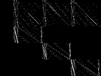 pigeon-16 decomposed, zeros are black