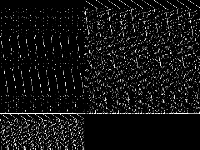 reblock166 decomposed, zeros are black