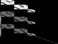 van decomposed, zeros are black