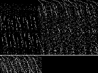 mine model group composite image, zeros are black